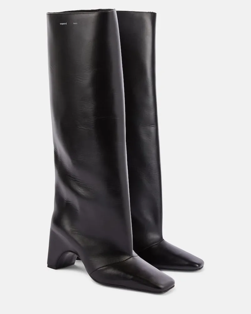 COPERNI Stiefel Bridge aus Leder Schwarz