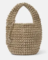 J.W.Anderson Tote Popcorn Basket Large Grau