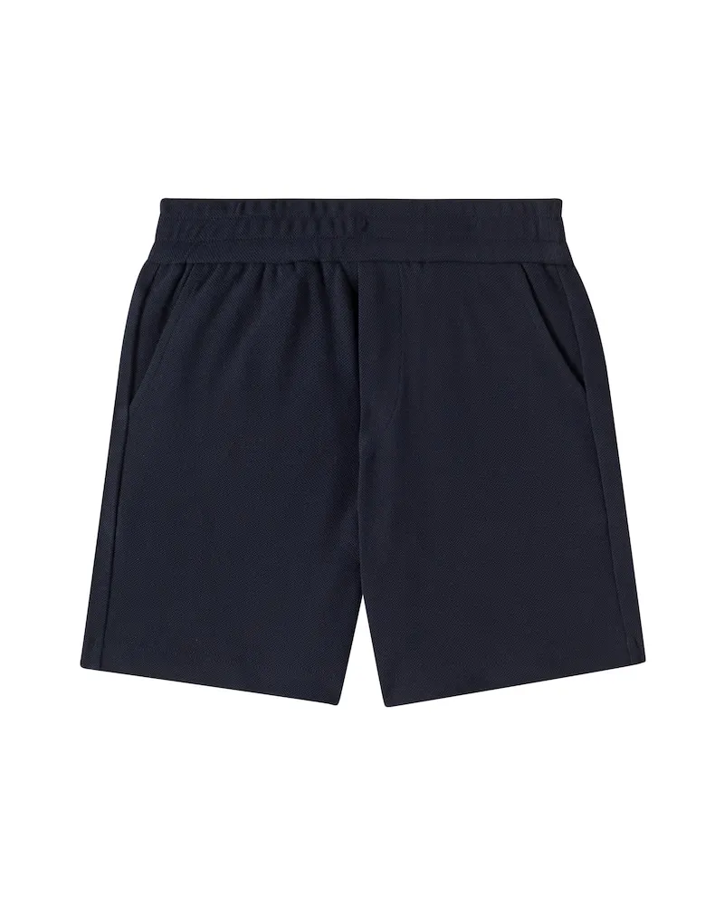 Moncler Bermuda-Shorts aus Baumwolle Blau