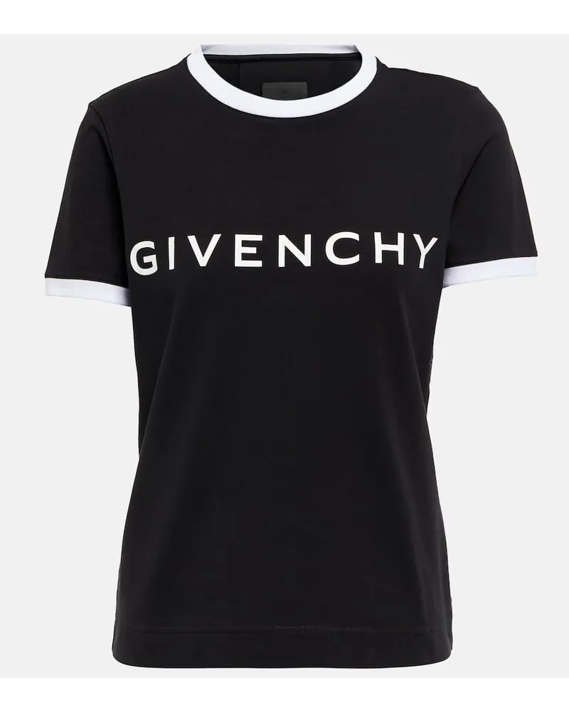 Givenchy T-Shirt aus einem Baumwollgemisch Multicolor