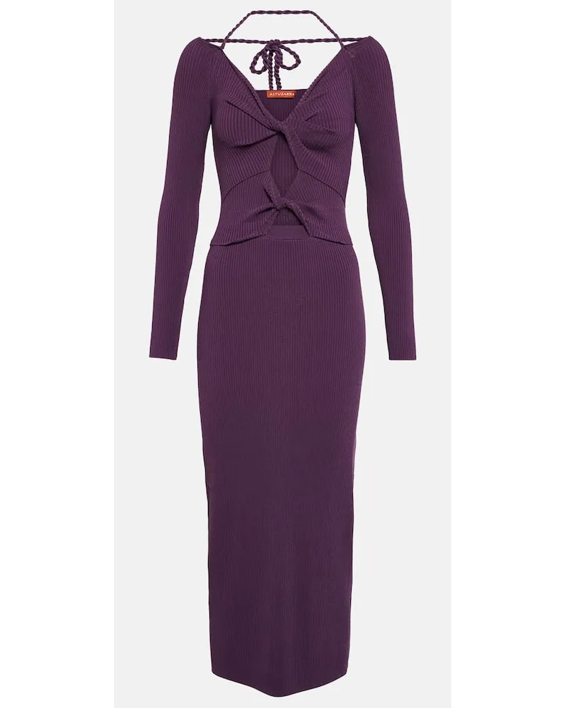 Altuzarra Robe Fotia aus Jersey Lila