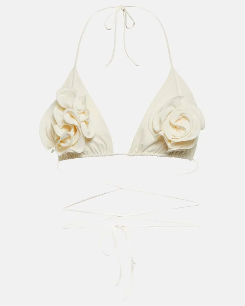 Magda Butrym Bikini-Oberteil Weiß