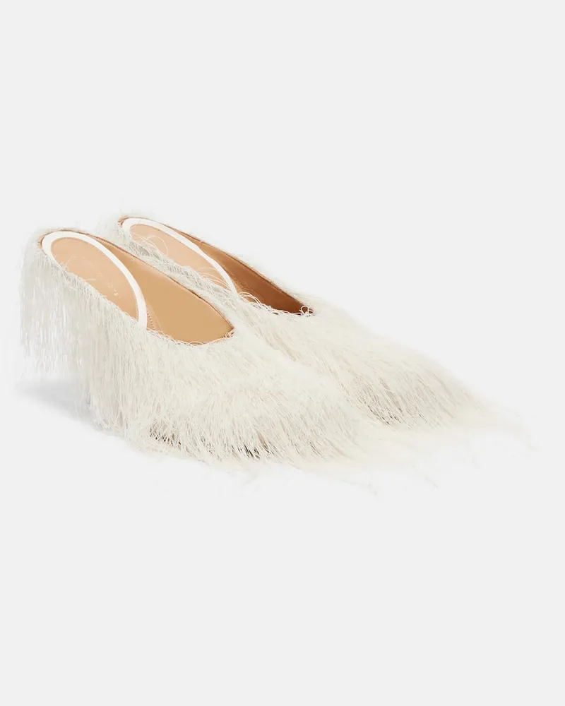 Dries van Noten Pumps Weiß