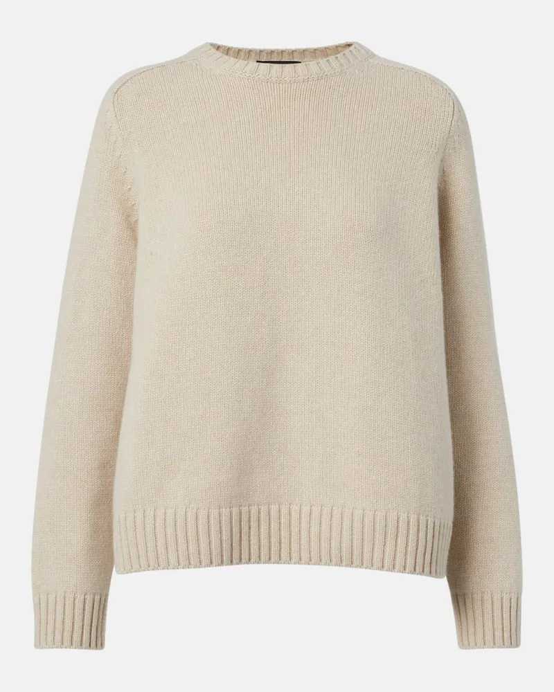 Loro Piana Pullover Parksville aus Kaschmir Beige