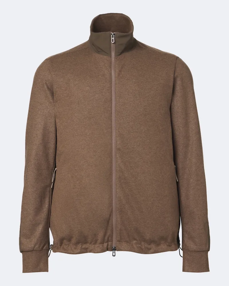 SEASE Skijacke Explorer aus Kaschmir Braun