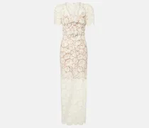 Verziertes Cocktailkleid mit Spitze