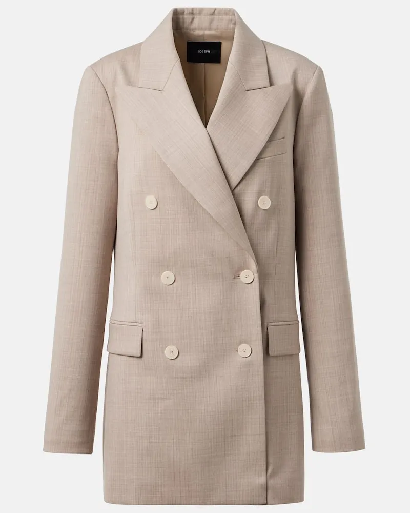 Joseph Blazer Valery aus Wolle Beige