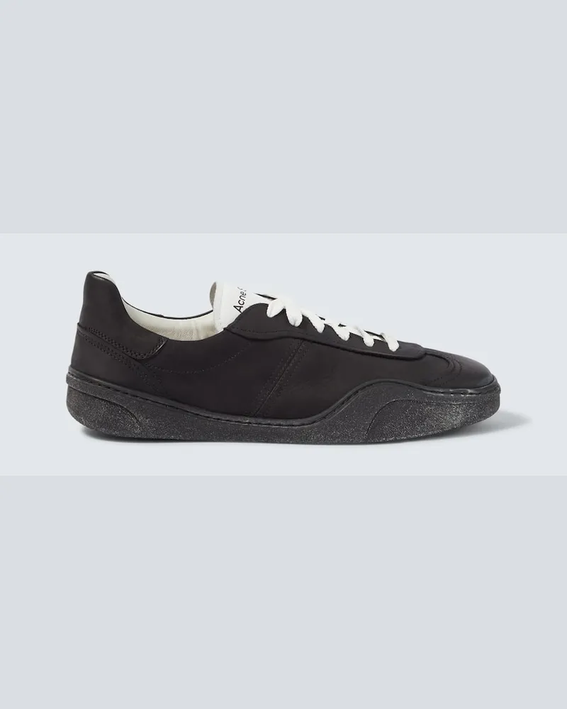 Acne Studios Sneakers aus Leder Schwarz