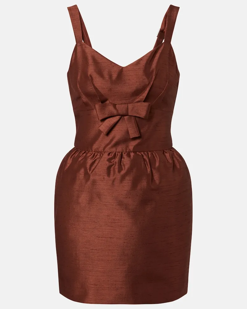 SHUSHU/TONG Minikleid Braun