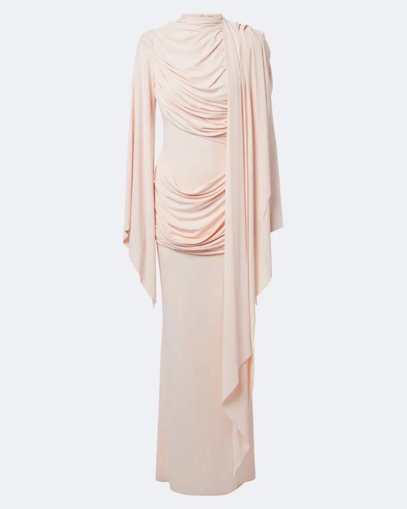 De La Vali Maxikleid Perisa aus Jersey Rosa