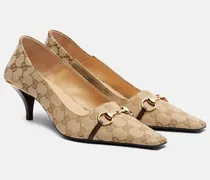 Pumps Vittoria 55 GG aus Canvas