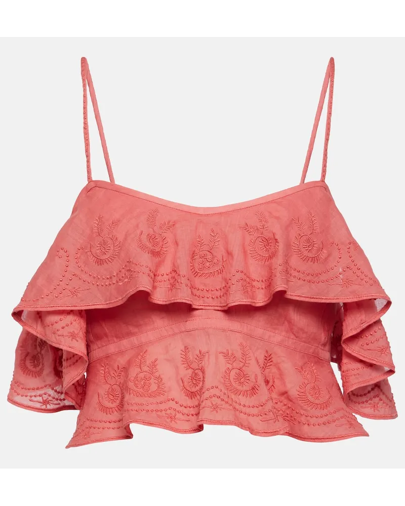 Isabel Marant Top Eliani Pink