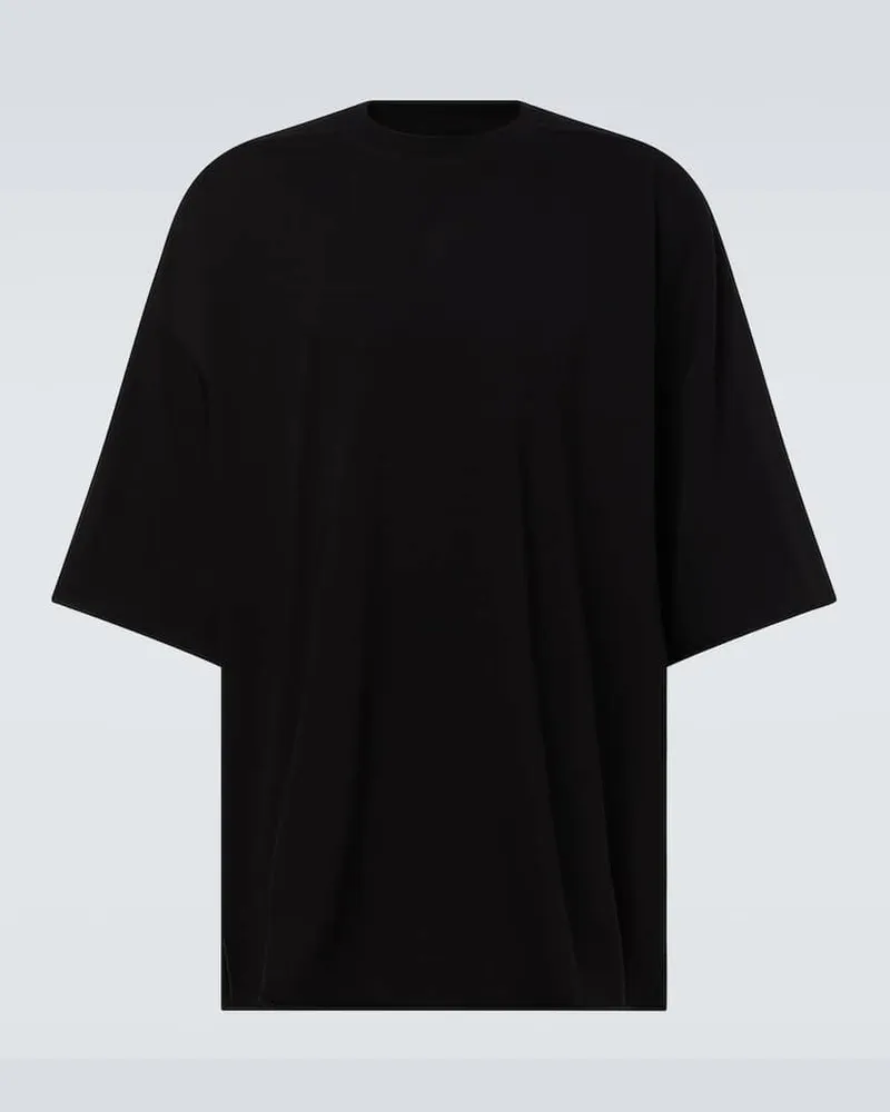 Rick Owens T-Shirt aus Baumwolle Schwarz