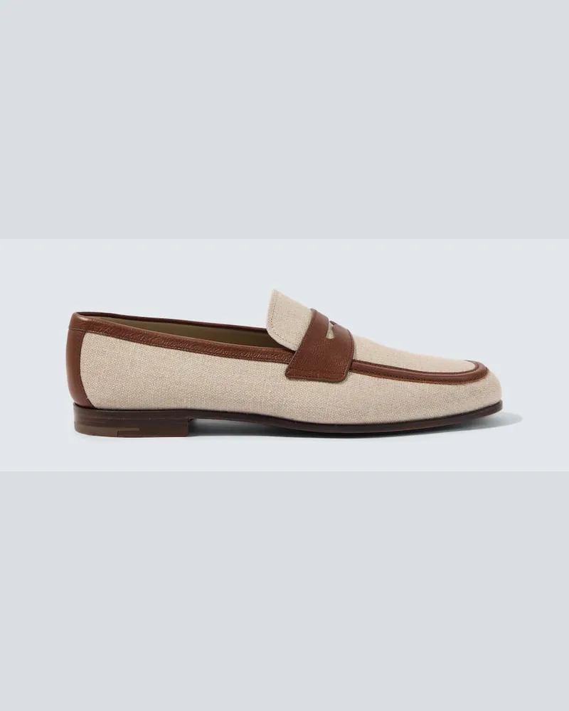 Church's Loafers mit Leder Beige