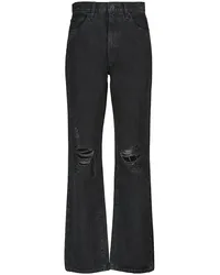 SLVRLAKE High-Rise Wide-Leg Jeans London Schwarz