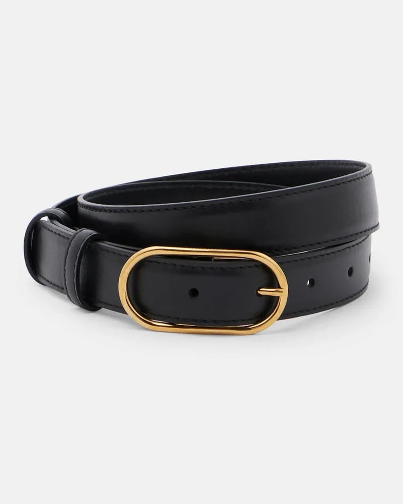 Dolce & Gabbana Gürtel aus Leder Schwarz