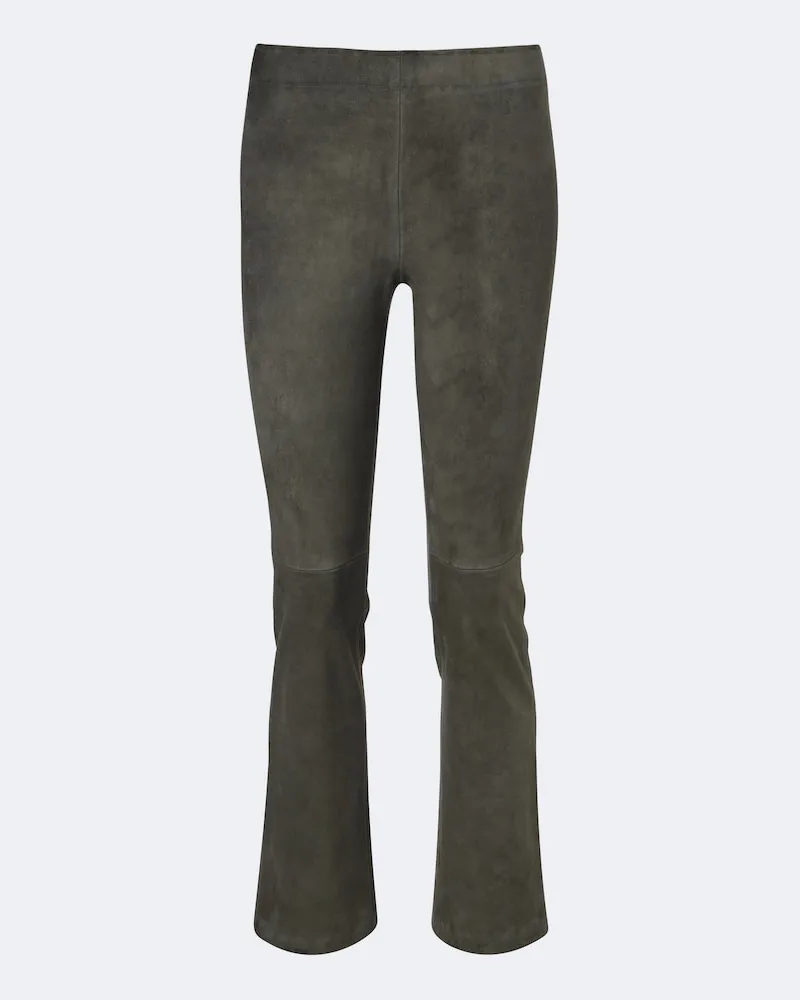 Stouls Leggings JP Twenty aus Leder Grün