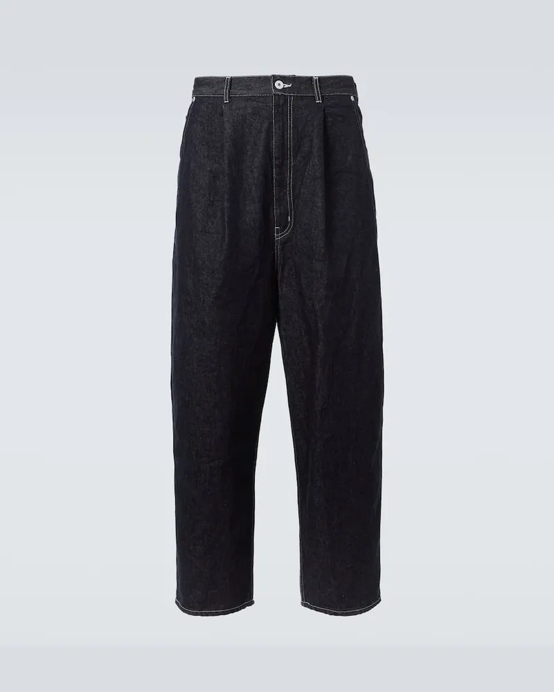 Comme des Garçons Comme des Garçons Homme Mid-Rise Straight Jeans Blau