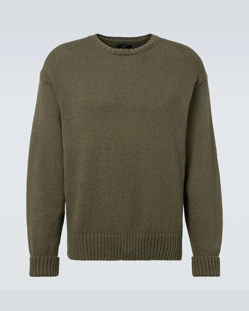 Dunhill Pullover aus Baumwolle Grün