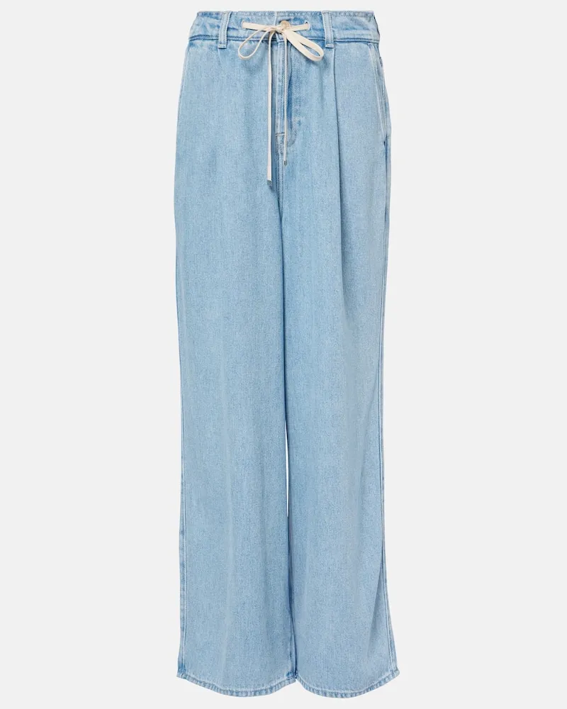 7 for all mankind Straight Jeans Tess Blau