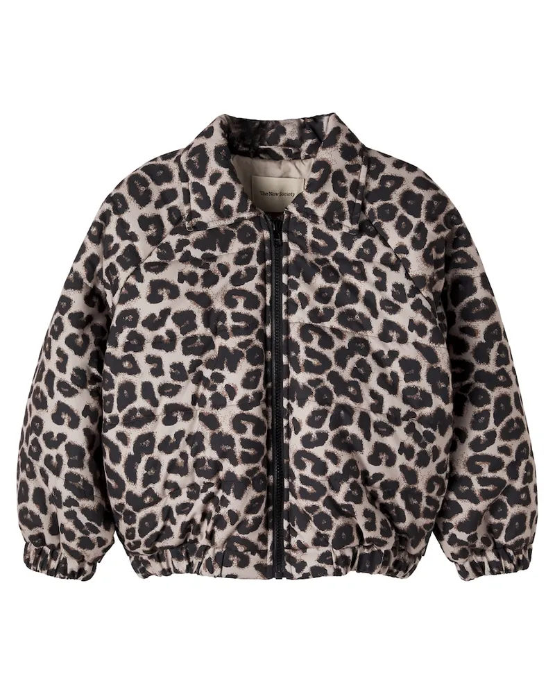 The New Society Jacke Moosie aus einem Baumwollgemisch Multicolor