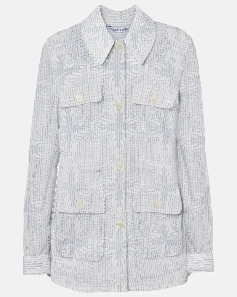 Veronica Beard Jacke Kiki Blau