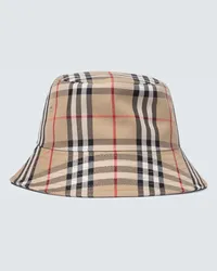 Burberry Hut aus einem Baumwollgemisch Beige