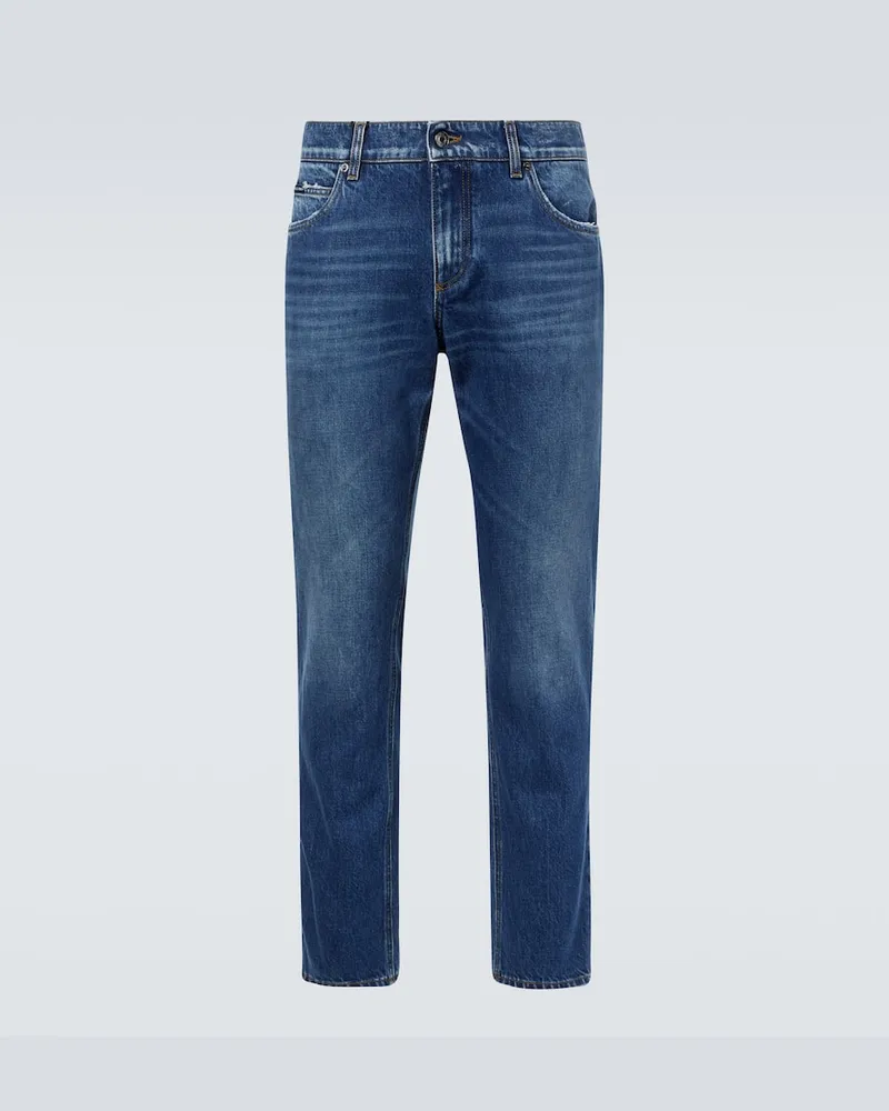Dolce & Gabbana Straight Jeans Blau