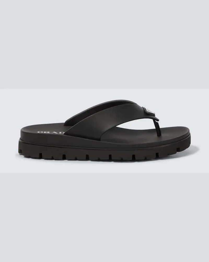 Prada Sandalen Schwarz