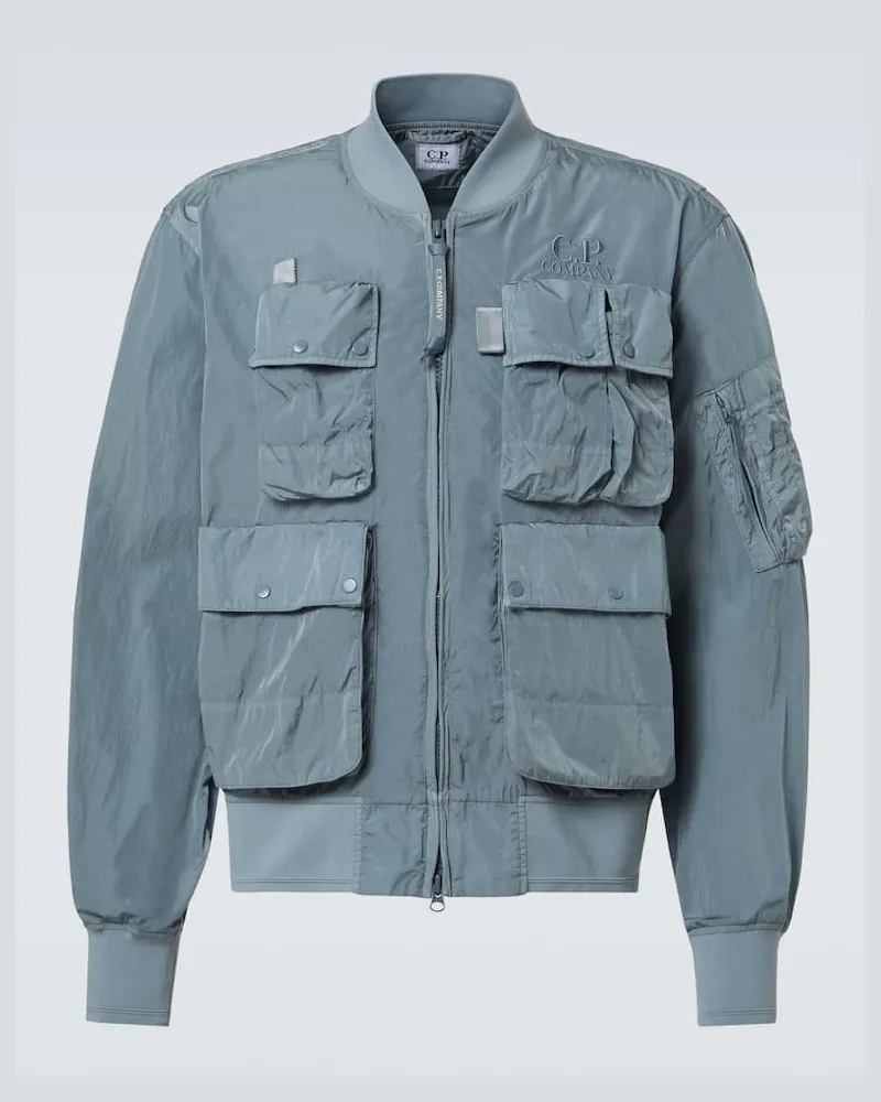 C.P. Company Bomberjacke aus Chrome-R Blau