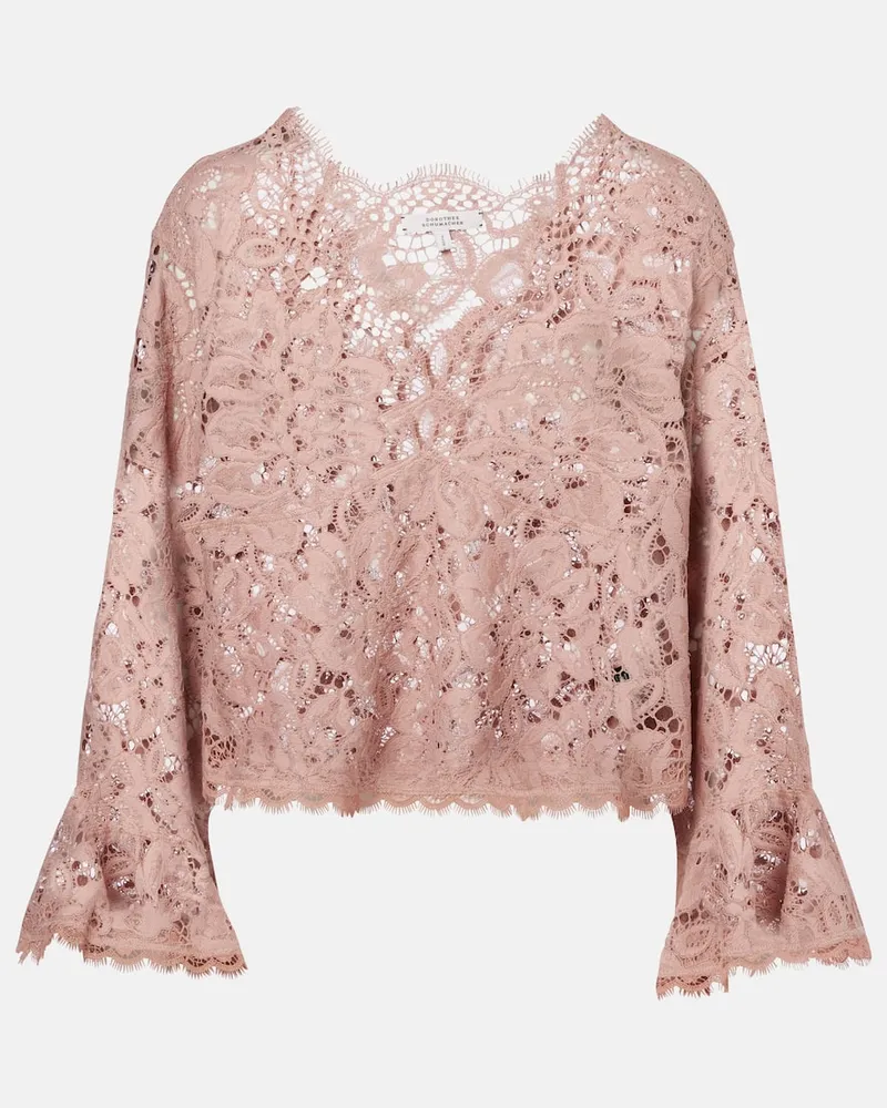 Dorothee Schumacher Top Lacy Dream Pink