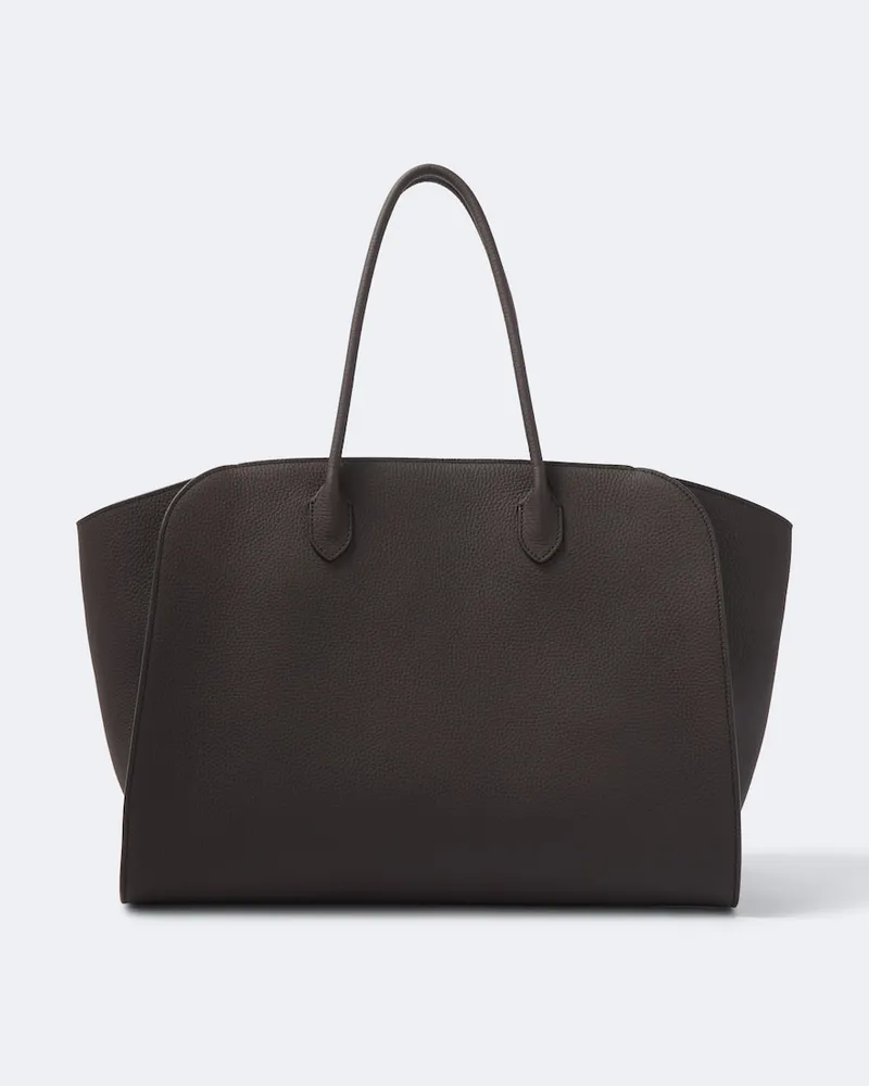 The Row Tote Bag Marlo 17 aus Leder Schwarz