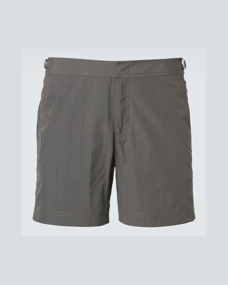 Orlebar Brown Badeshorts Bulldog Grau