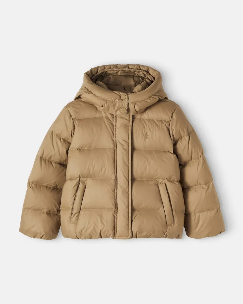 Ralph Lauren Wattierte Jacke Braun