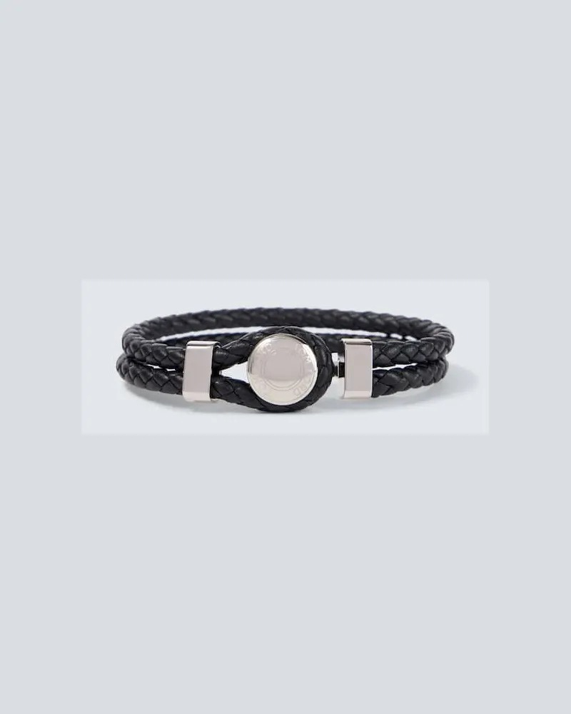 Tom Ford Armband aus Leder Schwarz