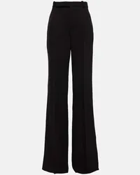 Saint Laurent Hose aus Wolle Schwarz