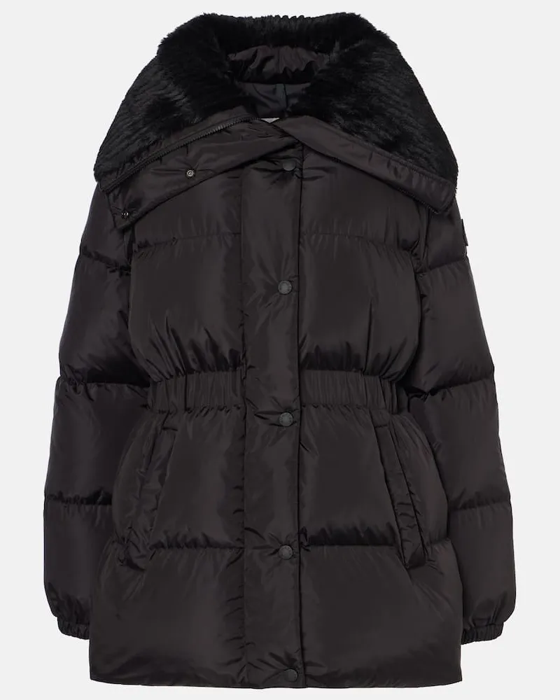 Moncler Daunenjacke Brasseurs Schwarz