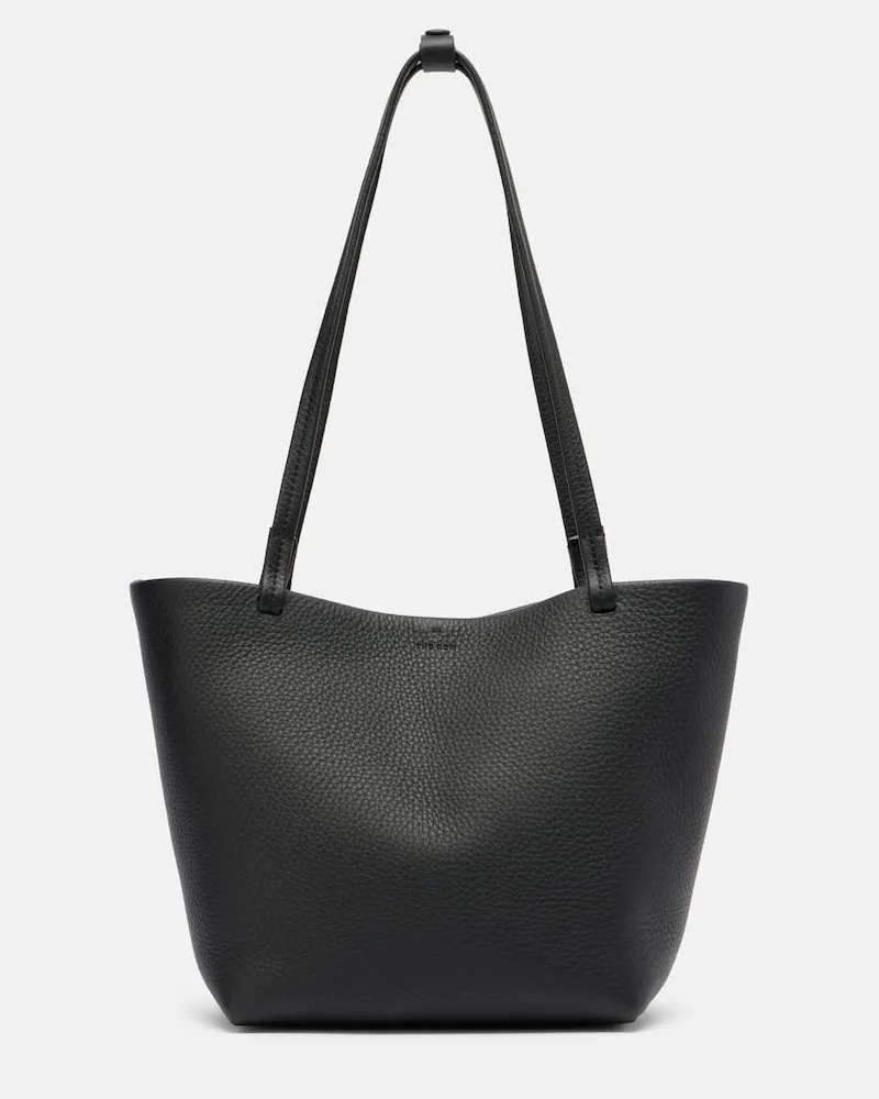 The Row Tote Bag Park Medium aus Leder Schwarz
