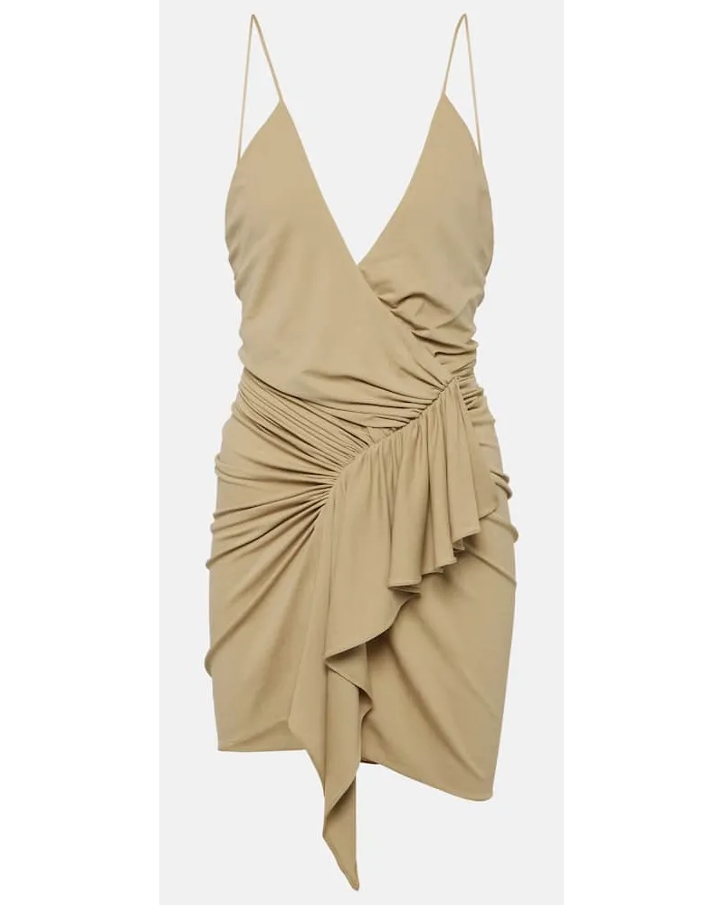 Alexandre Vauthier Wickelkleid Nude