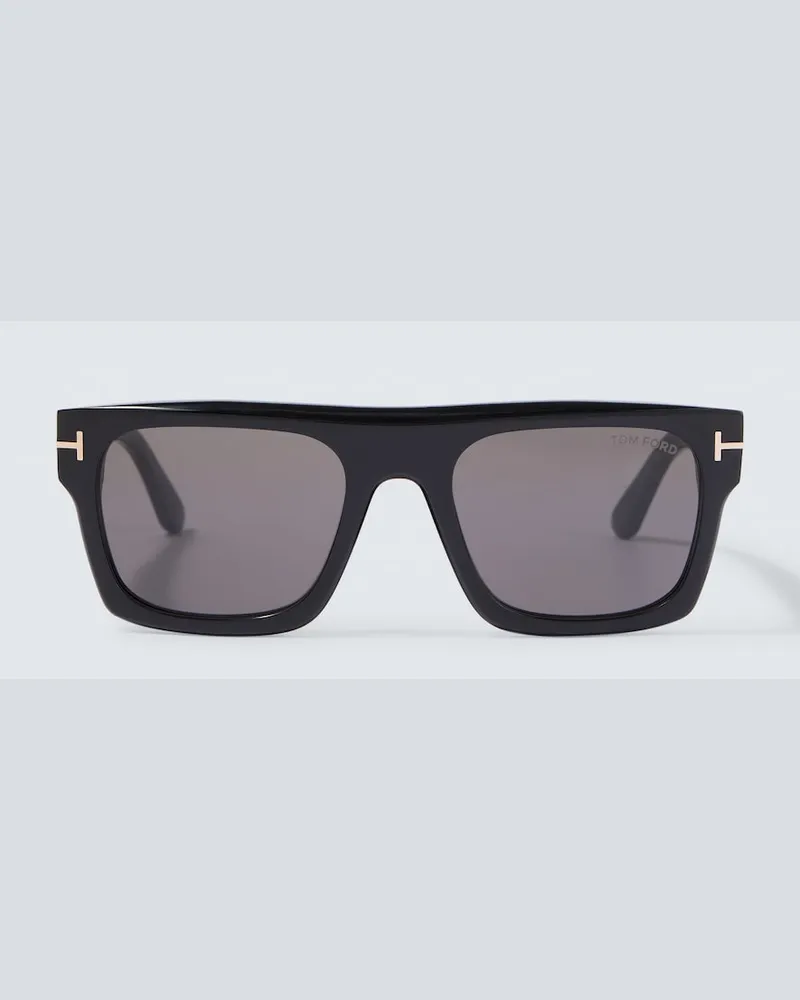 Tom Ford Eckige Sonnenbrille Cyrus Schwarz
