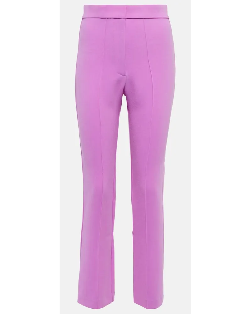 Alex Perry High-Rise-Hose Dallin Lila