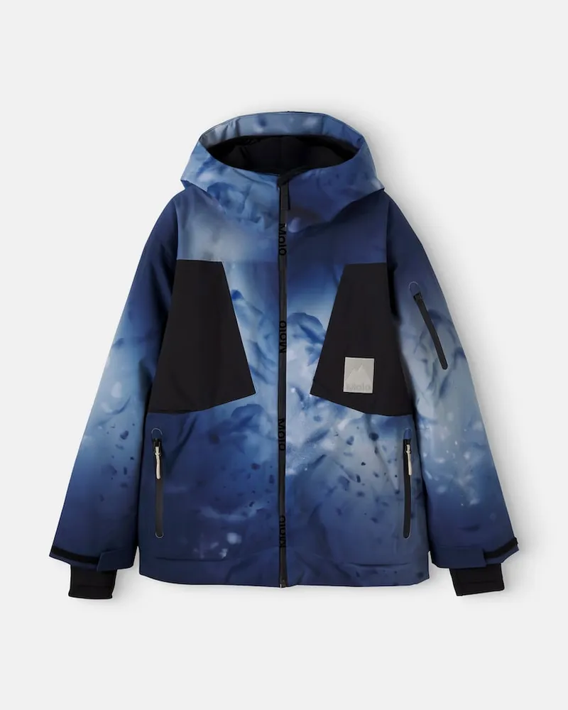Molo Skijacke Alpine Blau