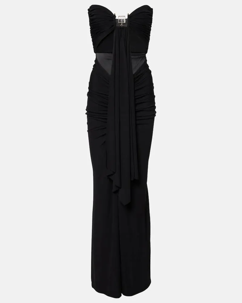 Christopher Esber Robe Disconnect Stone Schwarz