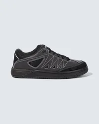 Kenzo Sneakers PXT aus Leder Schwarz