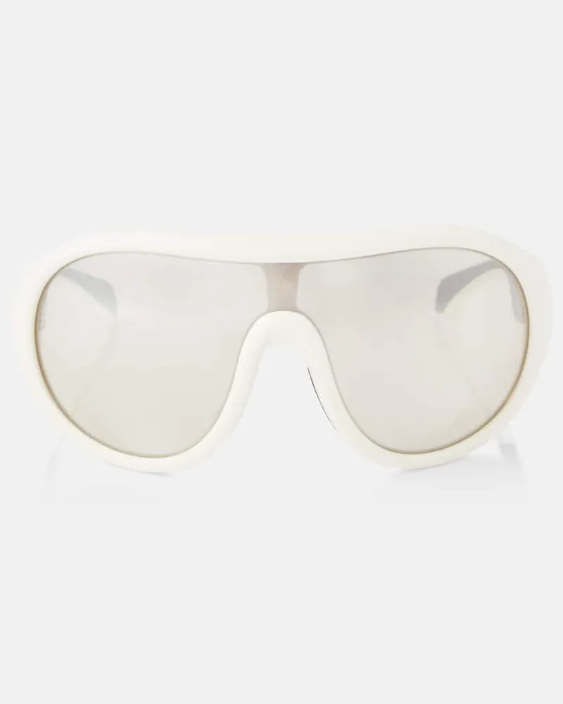 Moncler Aviator-Sonnenbrille Cloche Weiß
