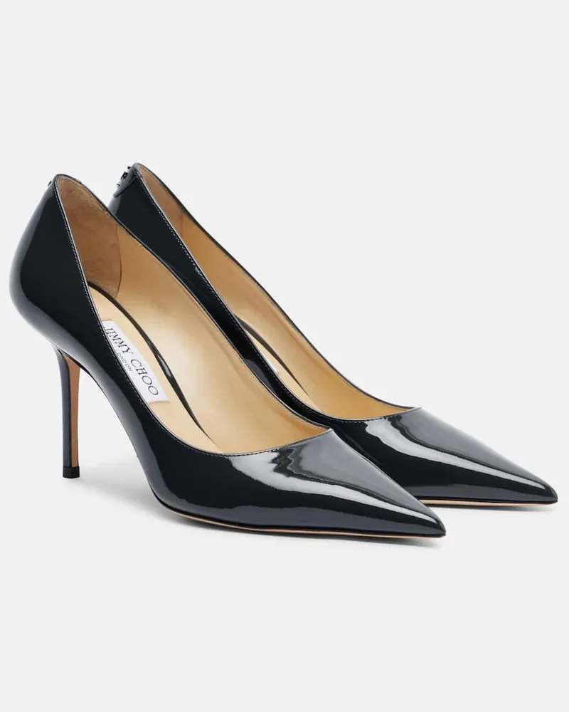 Jimmy Choo Pumps Love 85 aus Lackleder Schwarz