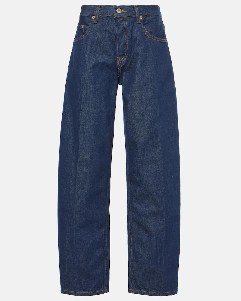 RE/DONE Wide-Leg Jeans Wide Taper Blau