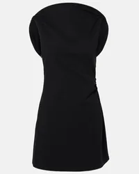 Jacquemus Minikleid La Mini Robe Bordo Schwarz