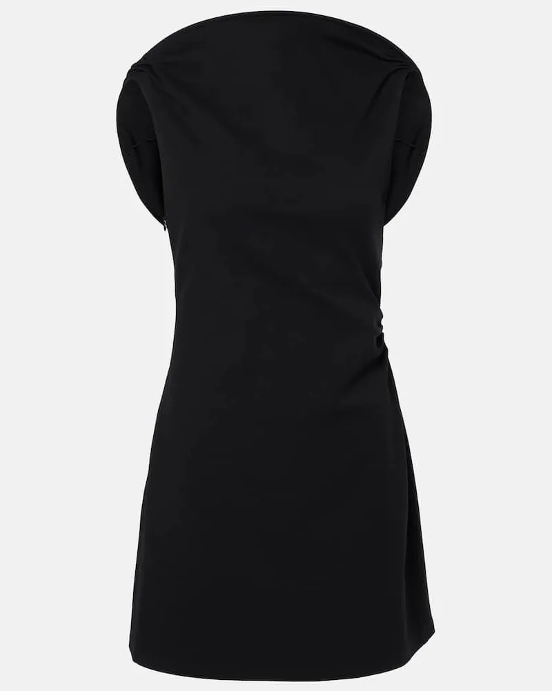 Jacquemus Minikleid La Mini Robe Bordo Schwarz