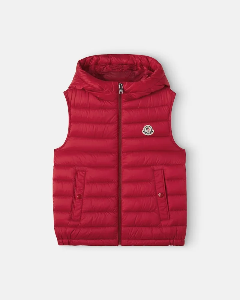 Moncler Daunenweste Uzzay Rot